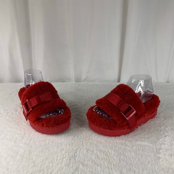 UGG Fluffita Women's Sheepskin Slide-On Slippers Size 5 - Picture 2 of 8